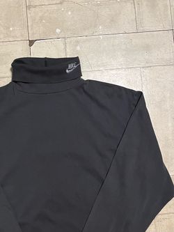 Vintage 90s Nike sportswear dri-fit gray turtle neck long sleeve size XL