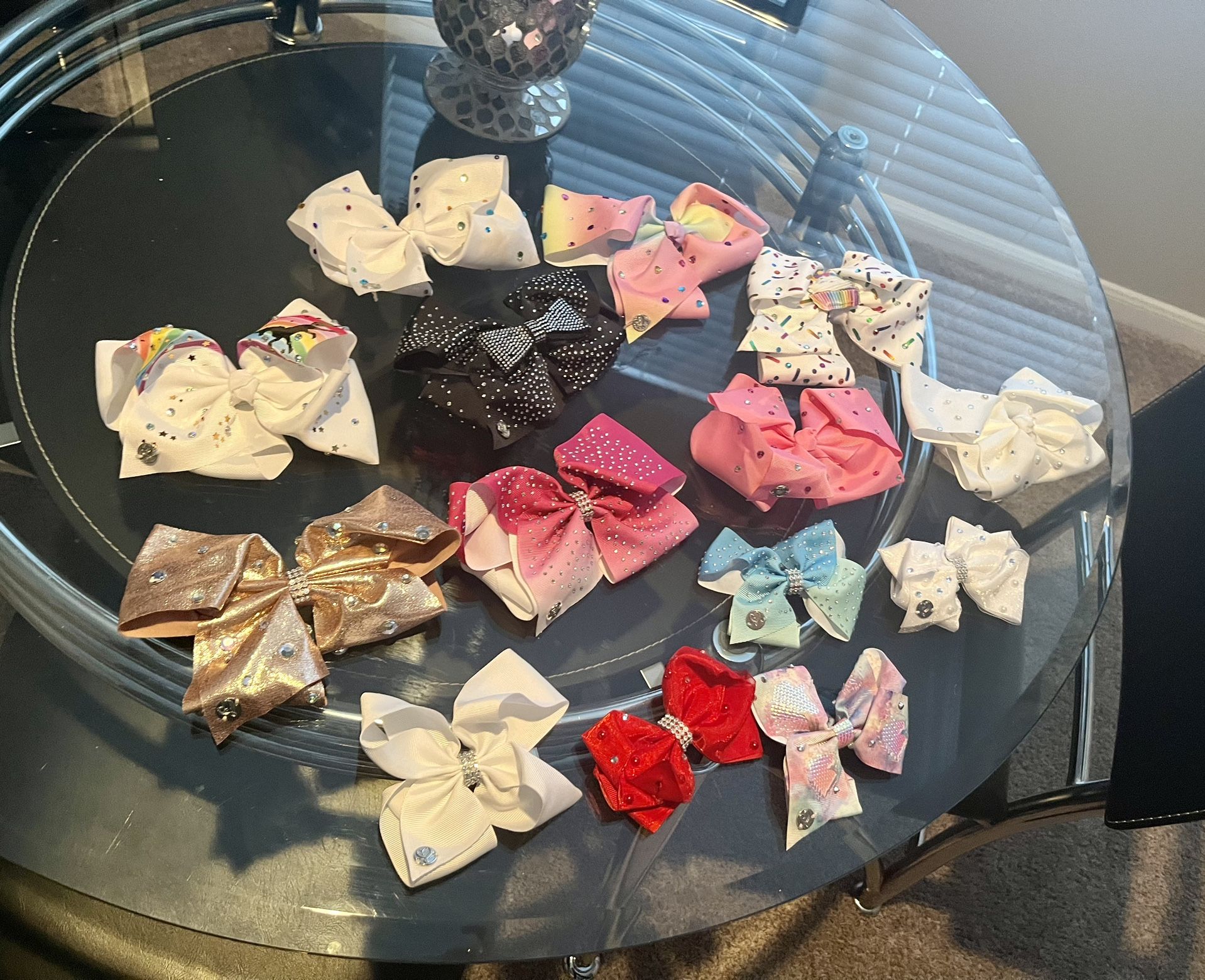 14 Girls JoJo Hair Bow Set