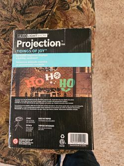 Christmas projector l. E. LED tidings of Joy