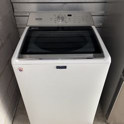 White Maytag Washer