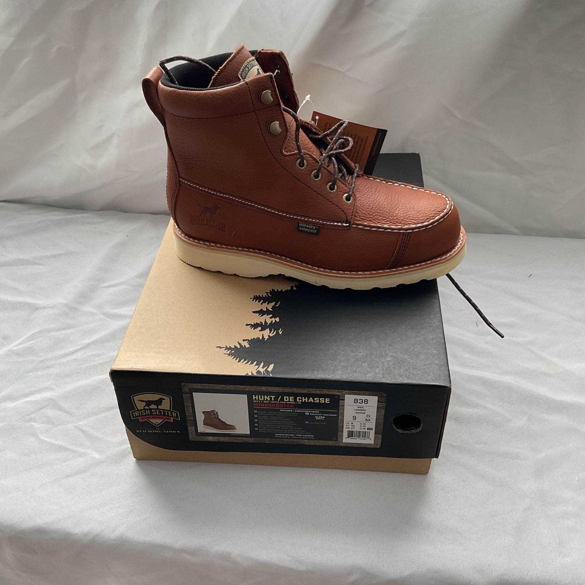 Red Wing Men’s Boots Size 9 New 