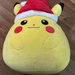 Pokémon Pikachu 14" Squishmallows Holiday Plush