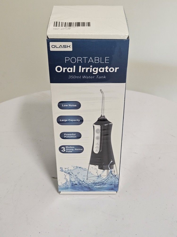 PORTABLE ORAL WATER FLOSS/ IRRIGATOR, 350ML WATER TANK WITH 3 CLEANING MODES