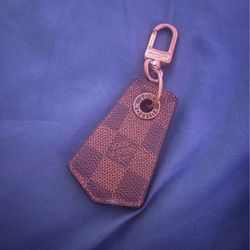 Louis Vuitton keychain checkered