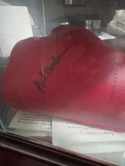 Kid Gavilan Autographed Boxing Glove
