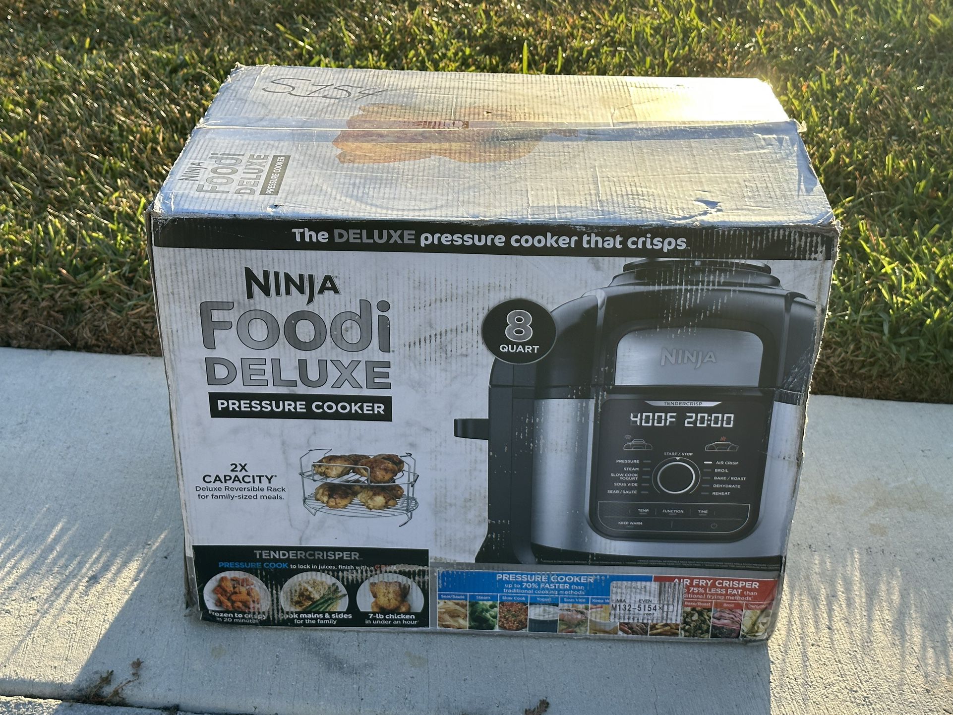 Ninja Foodi Deluxe Pressure Cooker 