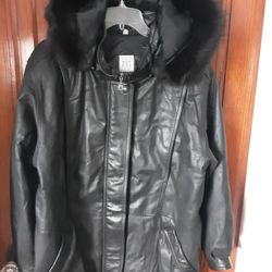 REAL LEATHER AND REAL FUR- Read FULL DISCRIPTION 