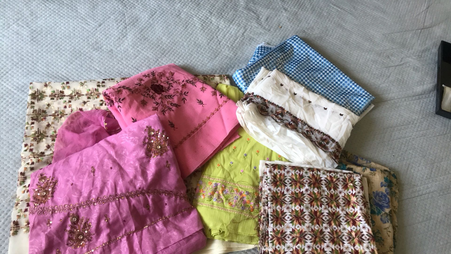 Dress Material For Indian Dress With Dupatta