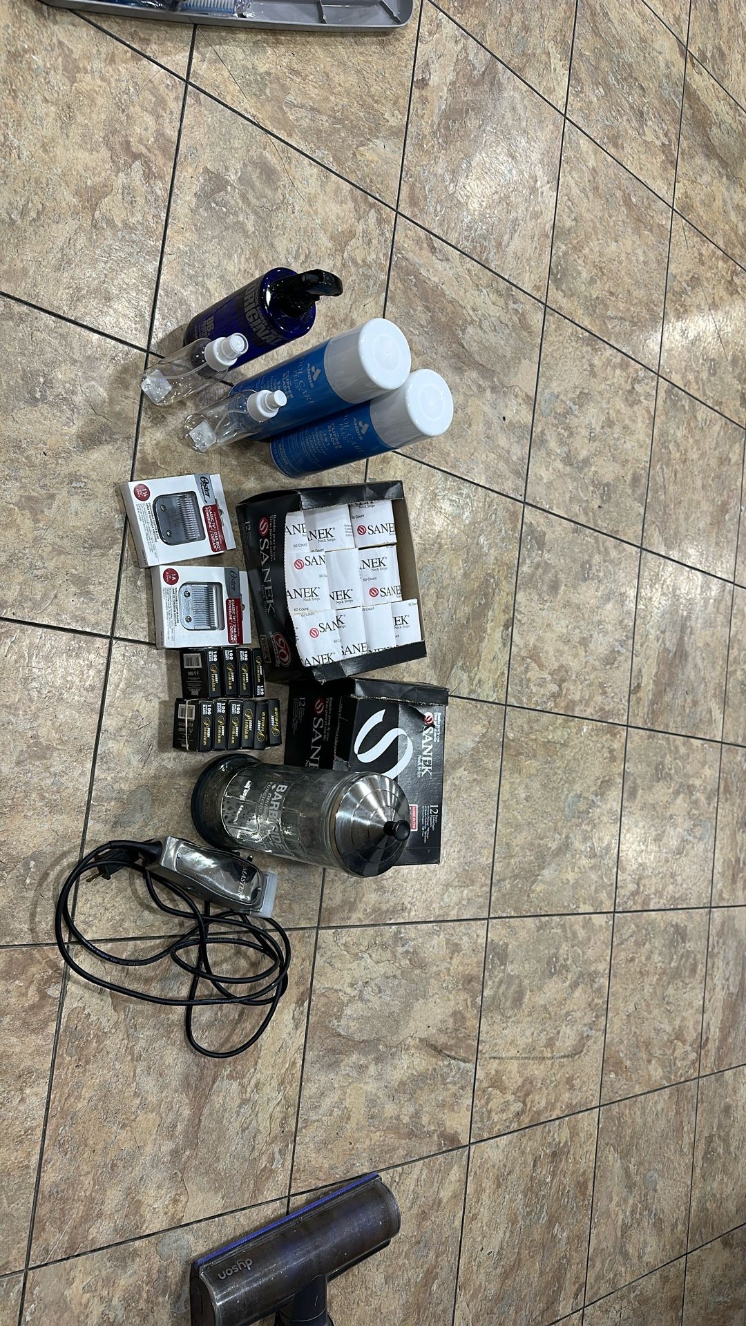 Barber supplies