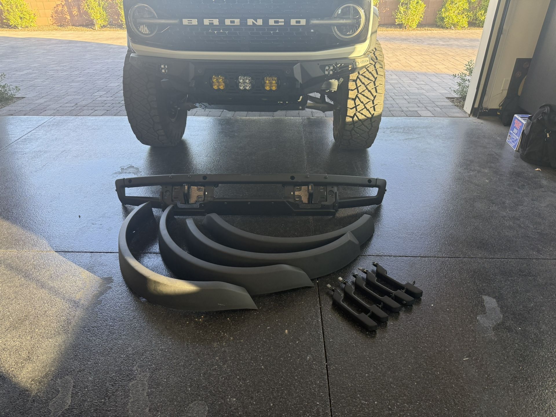 2024 OEM Ford Bronco Parts, Bumper, Fenders, Door handles