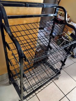 Industrial Bakers Rack