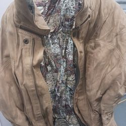 Women Leather Jacket Size S😃😃😃😃😃
