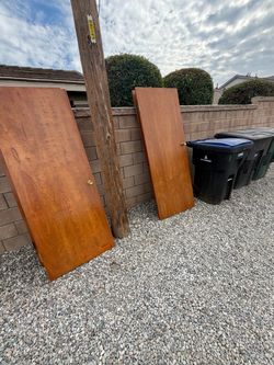 I have 6 doors 30 by 80 not real solid wood regular doors