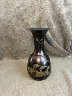 Solid Brass vase