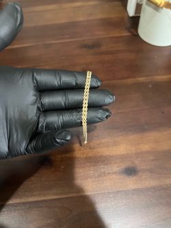 10k double rope bracelet