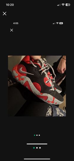 MENS PG 6 BRED SIZE 7 LIGHTLY USED/ROSEDALE & MOHAWK AREA