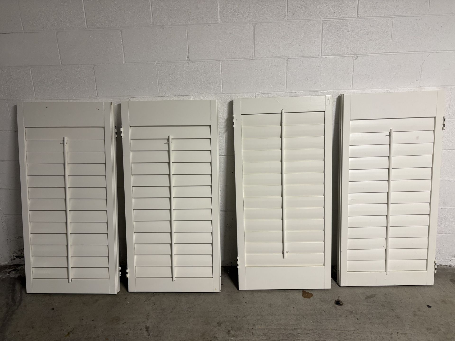 White Window Shutters 