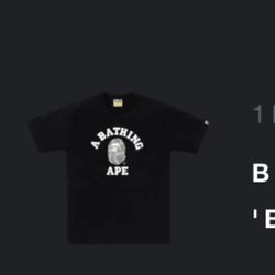 Bape Small t Glow In The Dark