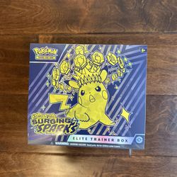 Pokémon TCG Surging Sparks Elite Trainer Box ETB New, Factory Sealed, Quantity