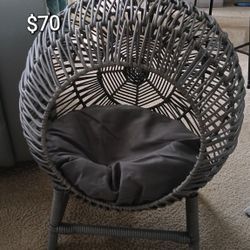 Wicker Cat/Dog Bed