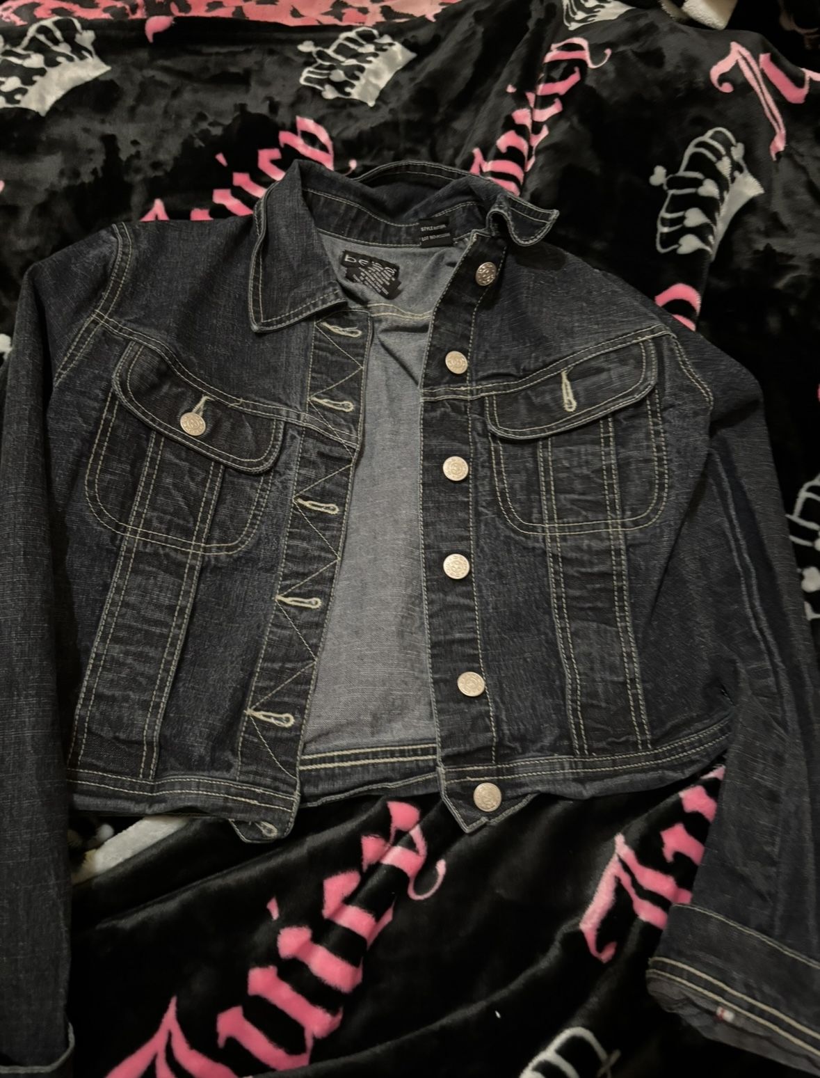 bebe Jean jacket