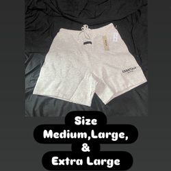 Essentials Fear Of God Shorts Light Oatmeal 