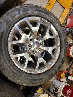 20inch gmc wheels and tires