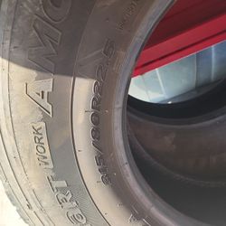 1 Set Of Steer Tires Hankook