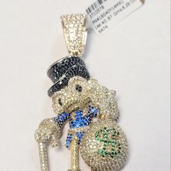 14k Si1 Vs2 Diamond Pendant 
