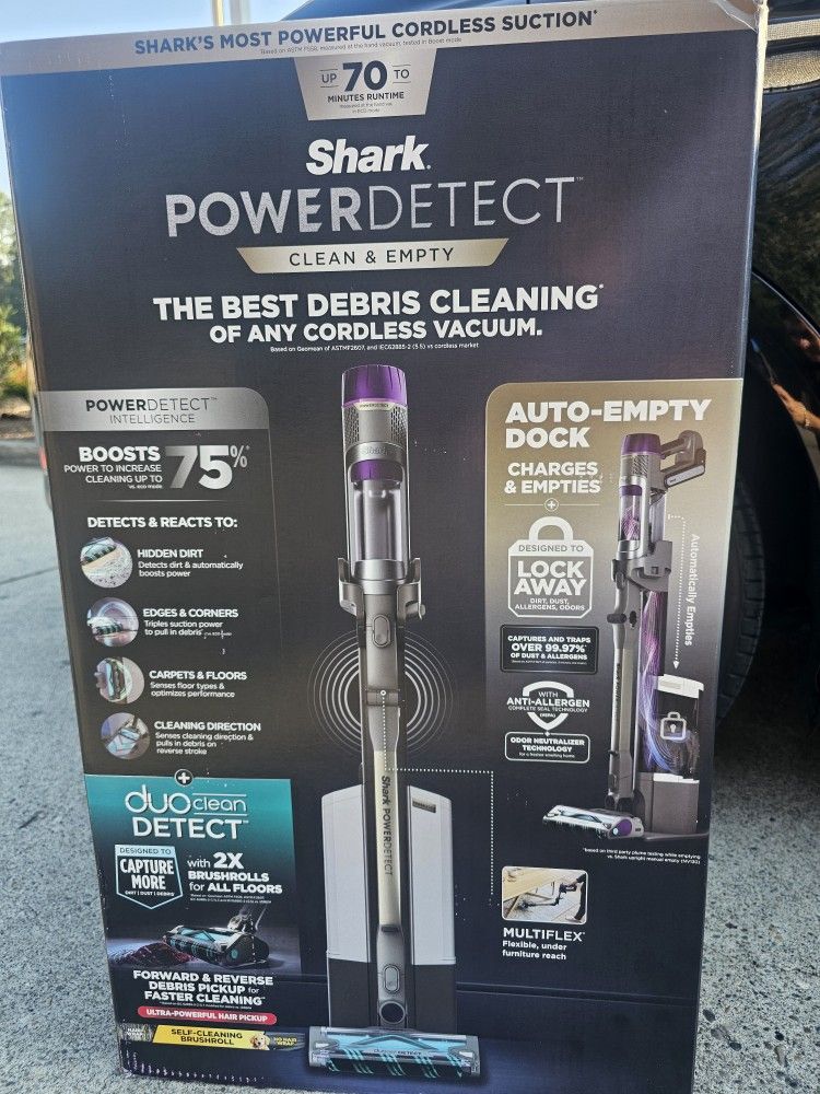 New Shark PowerDetect Vacume Cleaner