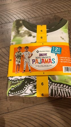 4 Piece Boys Favorite Pajamas
