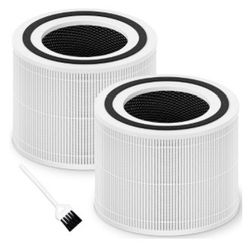 2 NEW - Core 300 Replacement Filter for LEVOIT Core 300, Core 300S and Core 300-P Air Purifier, 3-in-1 H13 True HEPA Filter Replacement