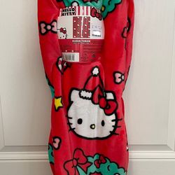 Hello Kitty Christmas Blanket