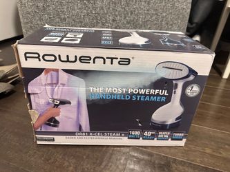 Rowenta X-Cel 1600W Handheld Steamer for Clothes, Navy Blue