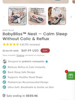 Baby bliss nest