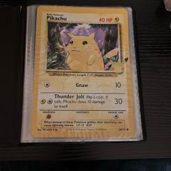 25th Anniversary Jumbo Pikachu Card 