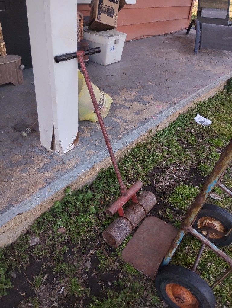 Antique Floor Roller