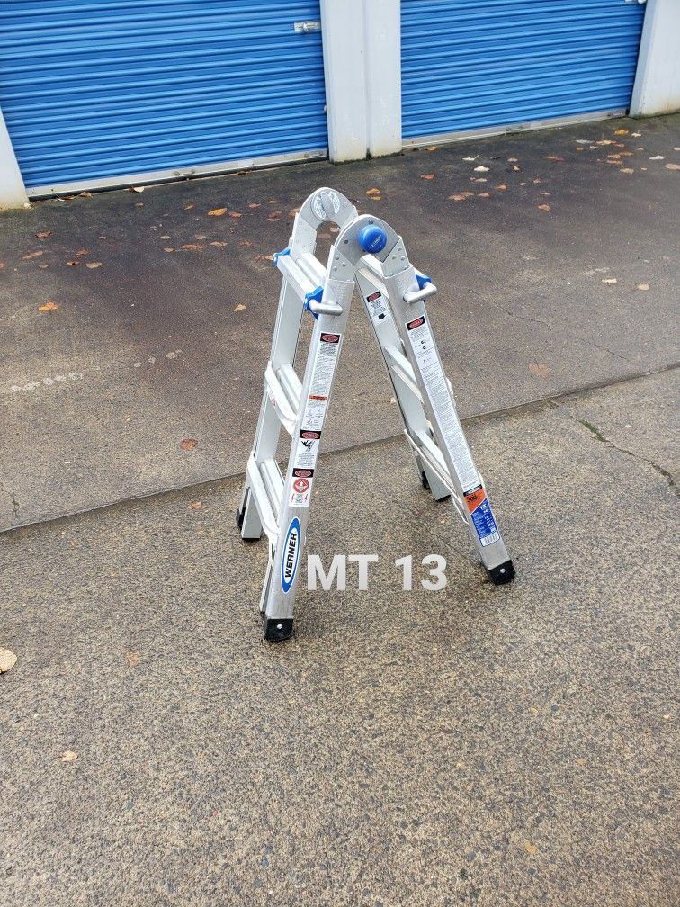 Werner MT13 Folding Ladder