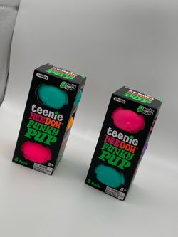 Schylling Teenie Nee Doh Funky Pup 3-Pack