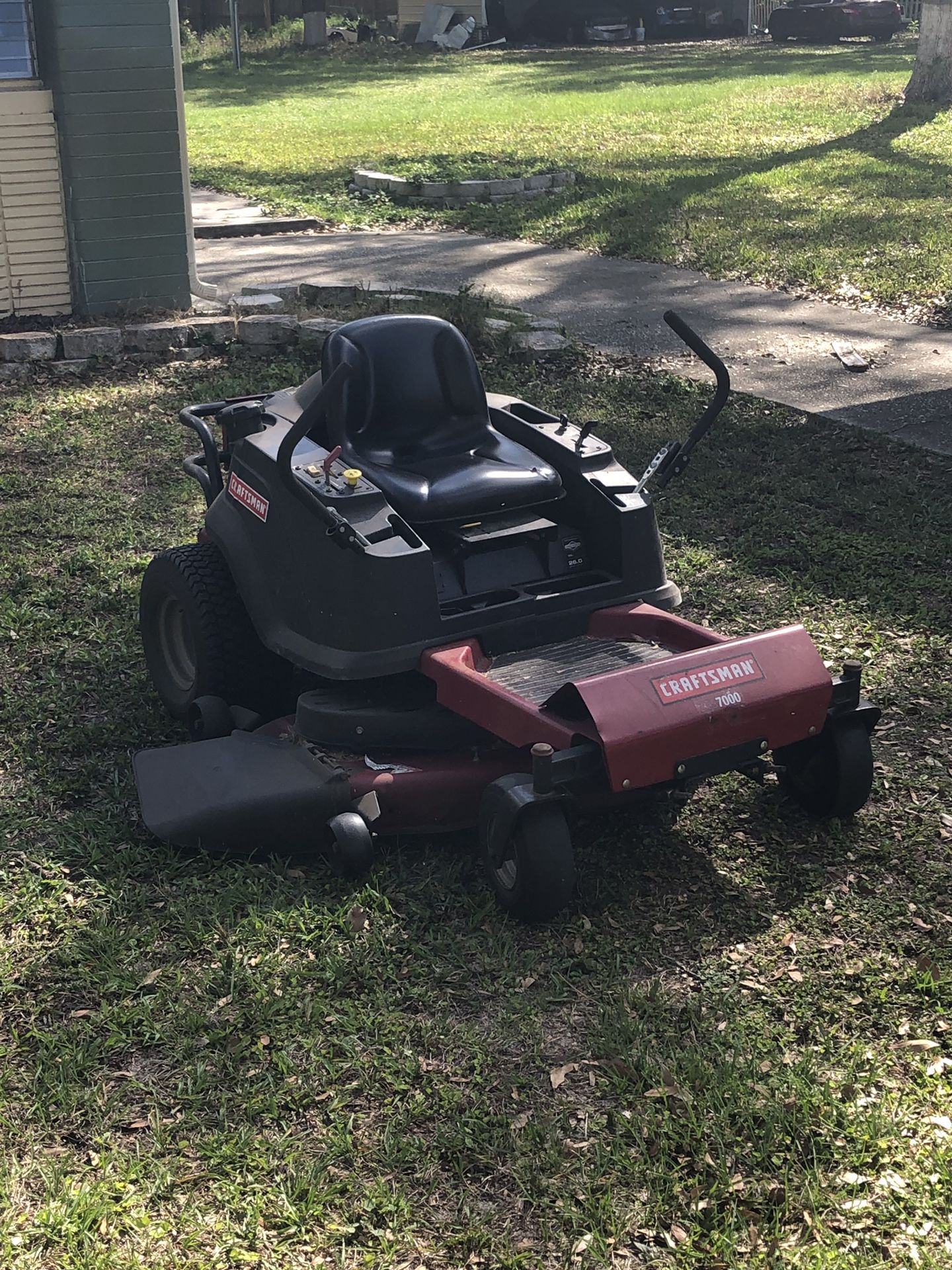 Craftsman zts 7000 hotsell