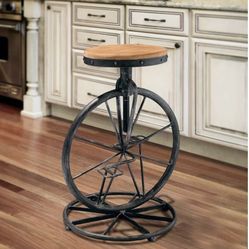 Pretty Home Decoration   Industrial Bar Stool Bike High Stools Chair   Set Of 2 ( Ask For Price) 