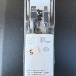 Belkin  USB 2.0 Printer Cable 10ft