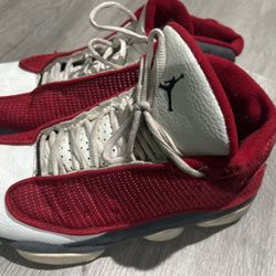 Nike Air Jordan 13 Retro Gym Red Flint Grey White Size 10 Men