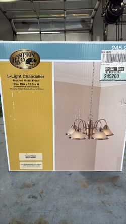 Hampton Bay 5 Light Chandelier