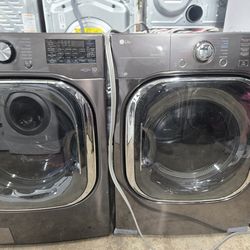 Lg Washer And Dryer Set Electric 30-day Warranty