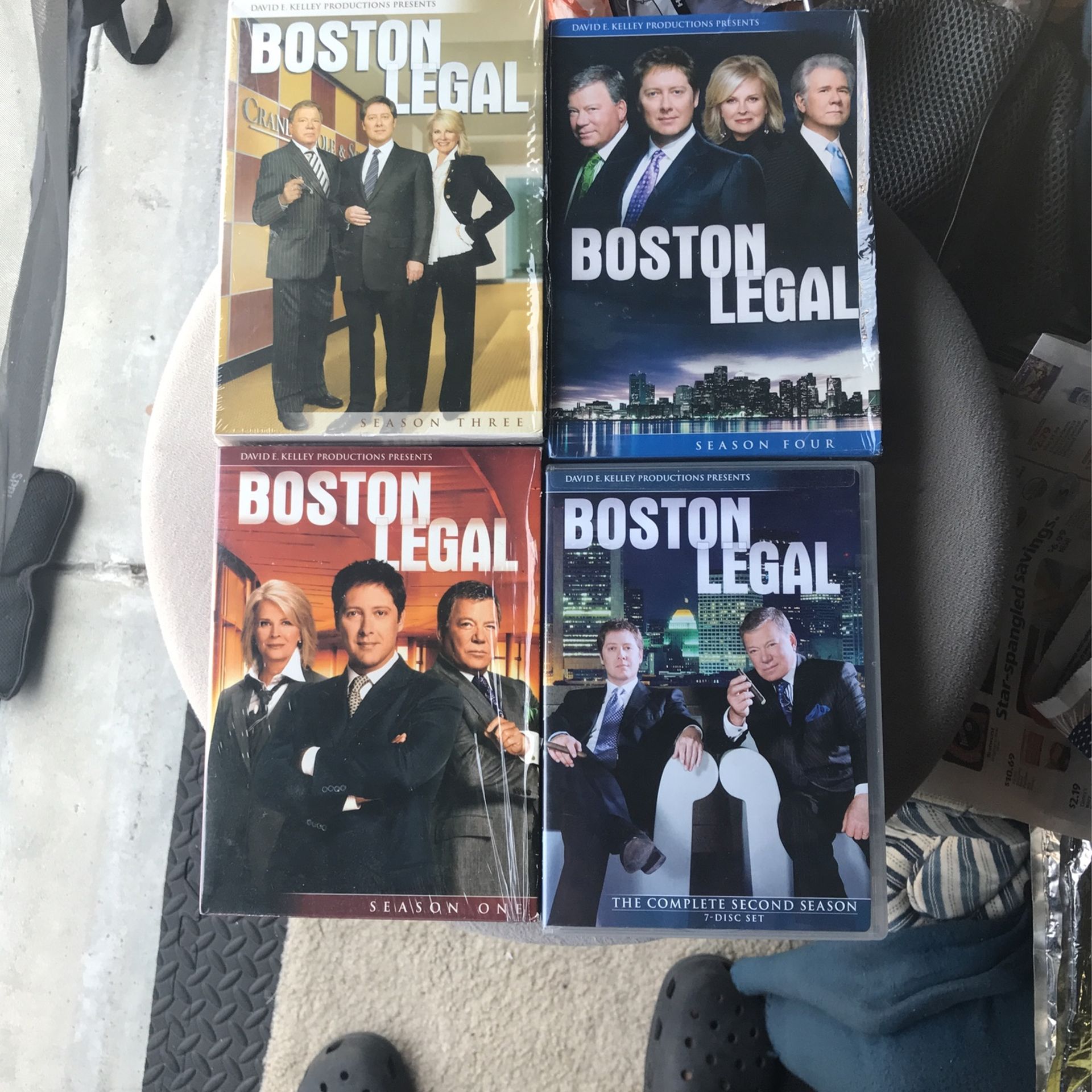 Boston Legal Seasons 1-4