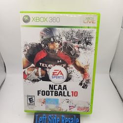 NCAA Football 10 ( Microsoft Xbox 360 ) - CIB -