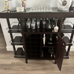 Bar And Mirror For Sale