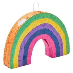 New In Package!!  Blue Panda Small (17”x11”) Rainbow Piñata ($8) (#562)