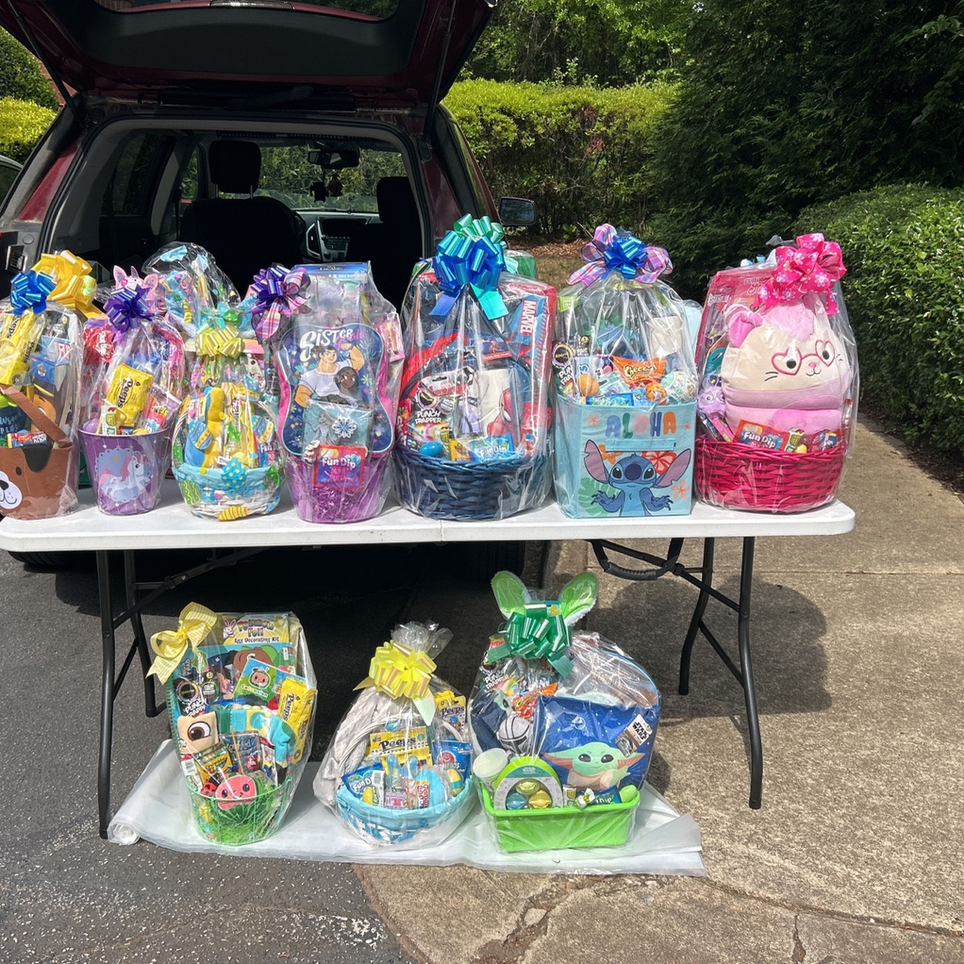Easter Baskets From 20.00 to 40.00. 